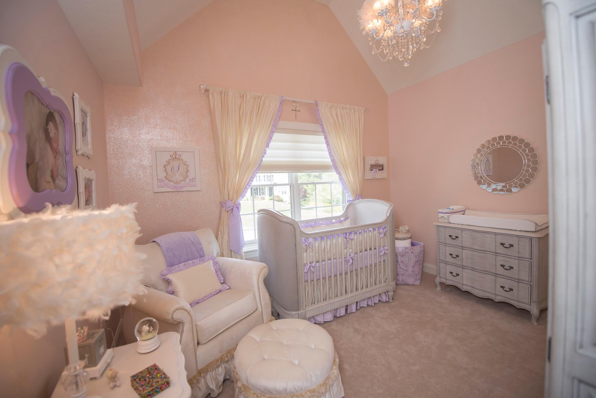 Princess Nursery, Baby Girl Room by Sherri Blum