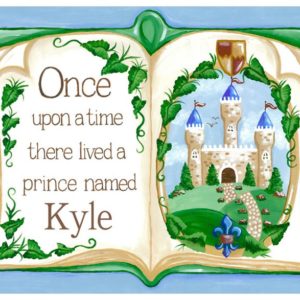 Little Prince Once Upon a Time Storybook Wall Art Decor