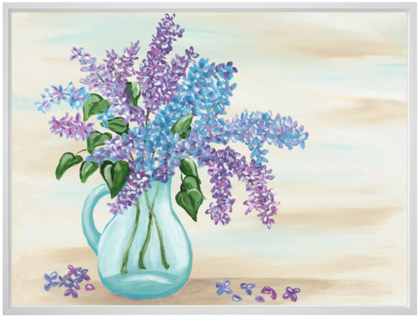 Lilacs Sherri Blum, Artist Wall Art Canvas and Prints