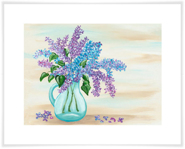 Lilacs Sherri Blum, Artist Wall Art Canvas and Prints