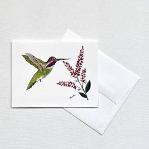 Hummingbird Blank Notecards Greeting Cards